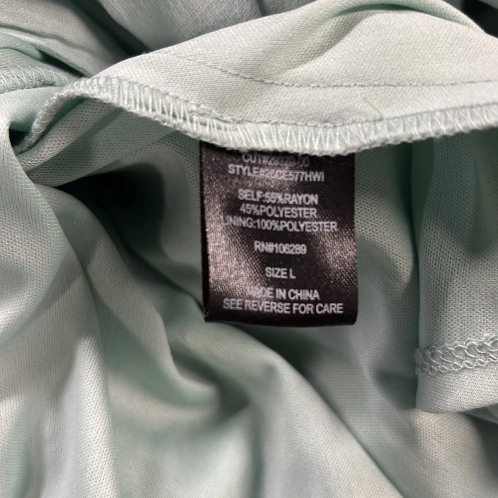 Trixxi Green Tie Shoulder Dress - Picture 7 of 7